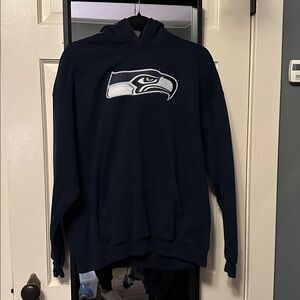 Seahawks Navy Hoodie